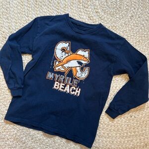 Myrtle Beach long sleeve boy top shirt fit like 7